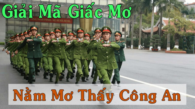 mơ thấy công an