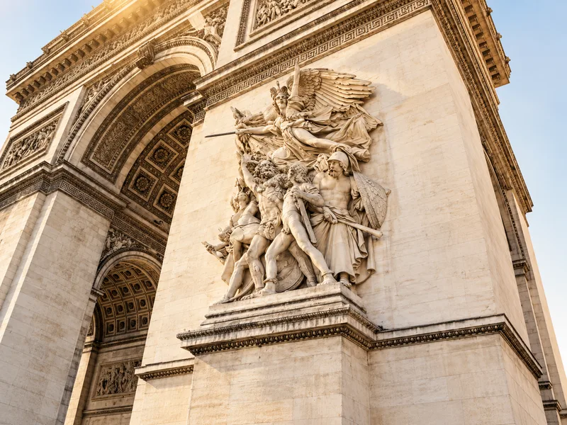 Phù điêu La Marseillaise là điểm nhấn nổi bật của Khải hoàn môn