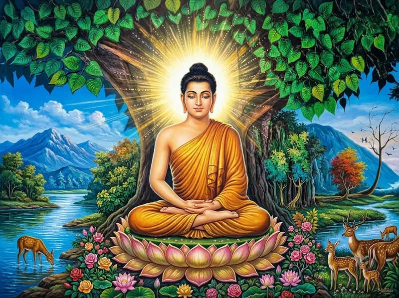 Mơ thấy Phật Thích Ca Mâu Ni tượng trưng cho trí tuệ và tỉnh thức