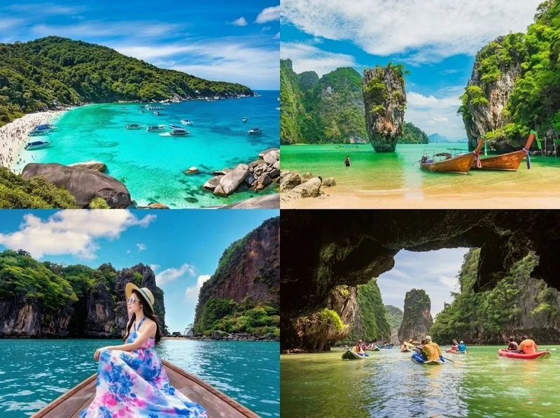 Tháng 11 đến tháng 4 thường thuận lợi cho du lịch biển Phuket